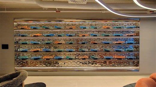Short peek at the new randomness generator wall in our Lisbon office. Will have more details on the blog soon. So, the waves in Portugal are now helping keep the Internet more secure. | Cloudflare