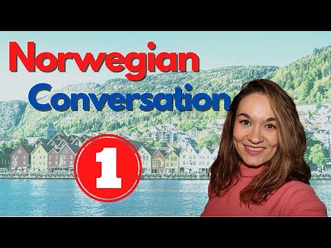 🌎 BASIC CONVERSATION IN NORWEGIAN - PART 1 📢