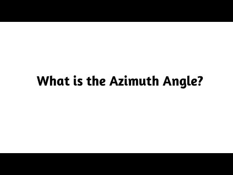 What is the Azimuth Angle ?