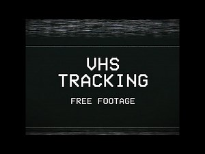 VHS Tracking Effect Clip - Free Download