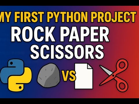 Rock Paper Scissors Game in Python | Mini Project for Beginners 2025