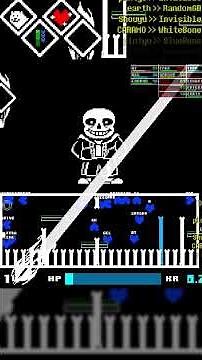 サンズ戦PVP エキシビジョン【UNDERTALE VS SANS MOD】 #undertale