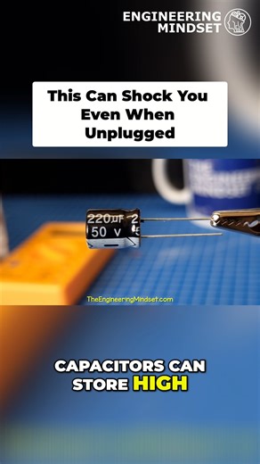 This can shock you even when unplugged. Check out our full tutorial on Multimeters on our YouTube channel! #engineering #engineer #electricity #electricalengineering | The Engineering Mindset