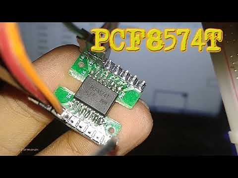 Arduino I2C Scanner: PCF8574 Scan, Find & Mapping Address IC PCF8574T 8-bit Digital GPIO Expander