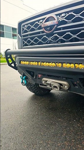 Nissan Frontier Pro-4x Steel Bumper #offroad #shorts #nissan