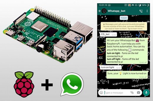 WhatsApp Automation using Python on Raspberry Pi – A Personalized WhatsApp bot for Home Automation