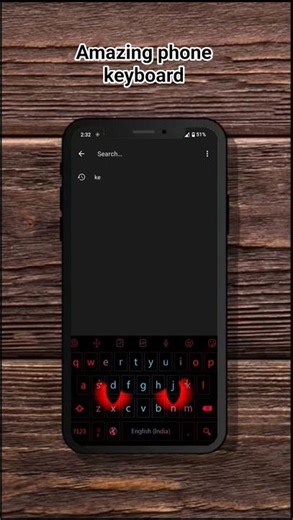 अपने फ़ोन के कीबोर्ड को ऐसे बदलें! 🔥 | Amazing LED Keyboard App | #Shorts #shortsviral