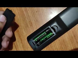 How to Change AAA battery in TV Remote