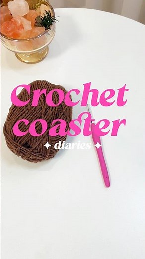 How To Make A Cute Bear Crochet Coaster!