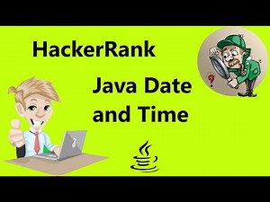 #48 java date and time hackerrank solution - Java | Hackerrank Java Solution