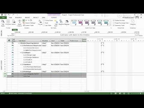 03 How to code a WBS