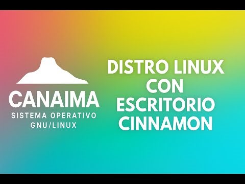 Canaima de Venezuela Debian + Cinnamon