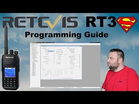 Retevis RT3S Dual Band DMR Radio Programming Guide & Import full DMR database