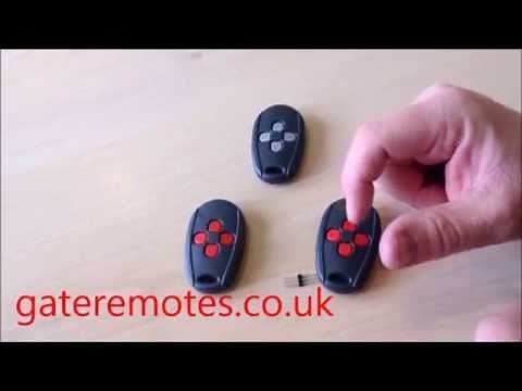 Programming a Cardale Remote Control