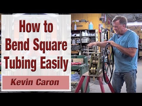 How to Bend Square Tubing So It Doesn't Kink - Kevin Caron