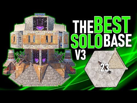 The BEST SOLO Bunker Base - God Bunker Rust Base Design 2023