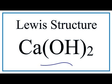 How to Draw the Lewis Dot Structure for Ca(OH)2: Calcium hydroxide