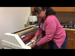 Loading the Laminator