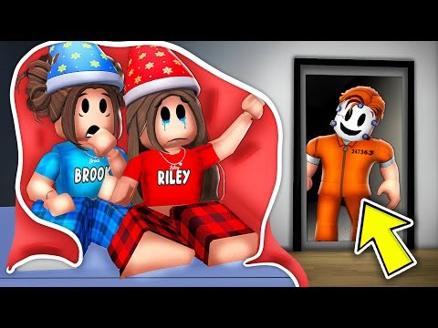 The CREEPY MAN Was OUTSIDE Our WINDOW In Roblox Brookhaven!!