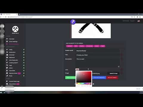 Reaction Roles - ProBot for Discord