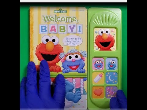 SESAME STREET Welcome Baby Play A Sound INTERACTIVE