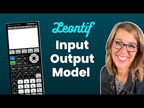 Leontif Input Output Models with Matrices