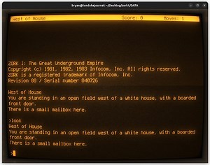 The best terminal emulator for games: Cool-Retro-TermBecause text-mode games deserve a little ...