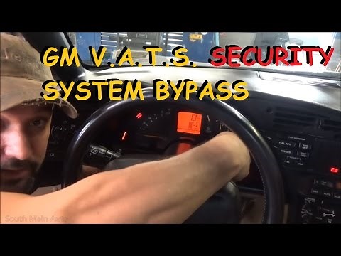 GM VATS Key / Resistor Key Security Bypass