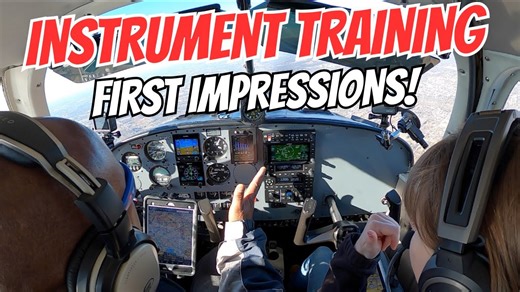 Instrument Rating Training - First Impressions!