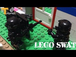 Lego SWAT The creeping bank robber