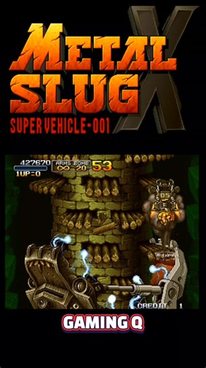 MS Cannon Domination! 💥 Mission 2 Destroyed | Metal Slug X | Cheat Code Activated | Gaming Q