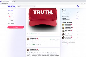 Truth Social launches web app accessible via computer
