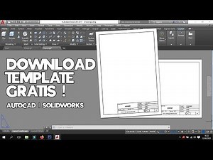Download Free AutoCAD and SolidWorks Templates! - Here's how to download, save, and use them.