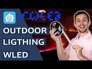Outdoor Lighting using WS2812B LED Strip with WLED - Setup Guide and Tutorial