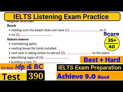 IELTS Listening Practice Test 2024 with Answers [Real Exam - 390 ]