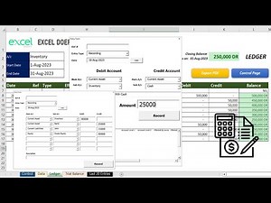 Automated Accounting, Record Debit Credit Entry, Prepare Ledger and Trial Balance | SOFTWARE