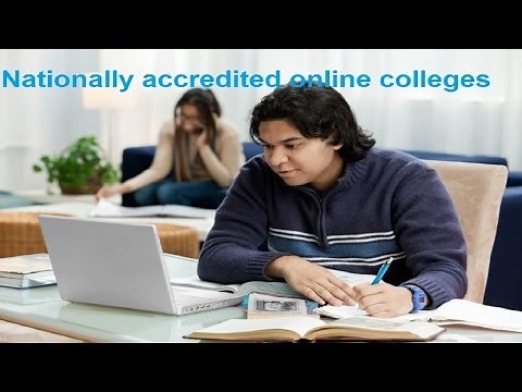 Nationally Accredited Online Colleges