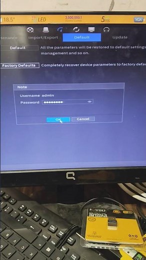 How to factory default reset dahua dvr | dahua dvr hard reset #shorts #dahua #cctv #viral #2025