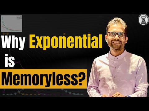 Exponential Distribution | Memoryless Property | Relation to Poisson Distribution