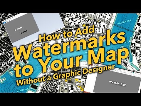 How to add a watermark to your ArcGIS Pro map...using Paint or PowerPoint