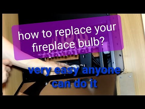Electric Fireplace | Bulb Replacement