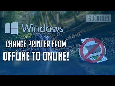 How to Change a Printer from Offline to Online in Windows 10/8/7 [Solution]