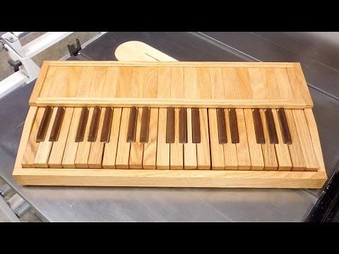 Wood Keyboard - Building It