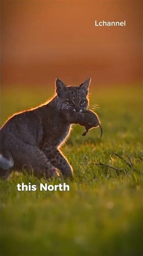 BOBCAT : The Shadow Speed Predator! Extreme Wildlife facts . #shorts #facts #wildlife #animalfacts