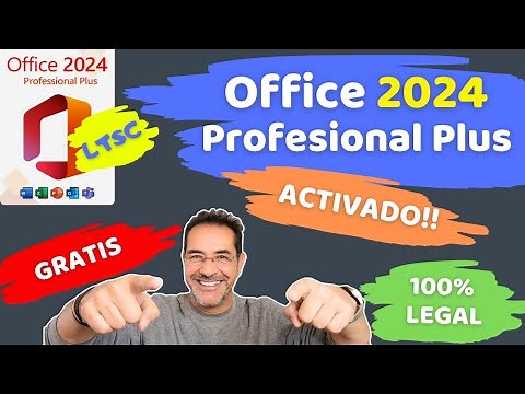 INSTALAR OFFICE 2024 Profesional Plus LTSC ✅ Gratis y 100% Legal ✅
