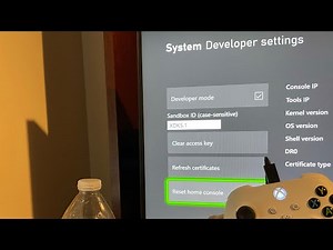 Xbox Series X/S: How to Reset Home Console Tutorial! (Dev Mode) 2025