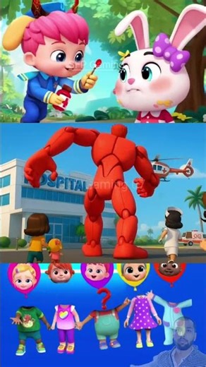 Bebefinn Pinkfong X Scary Boss Baby CoffinDance Song Cover Tiles hop#shortsfeed#bebefinn#4636