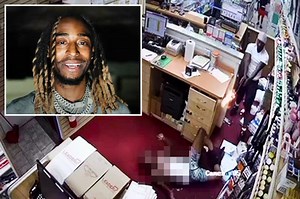 Chilling video shows moment drill rapper is gunned down in NYC pharmacy