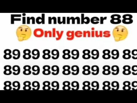 Find Number 88 !!!