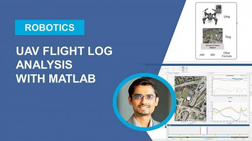 UAV Flight Log Analysis with MATLAB